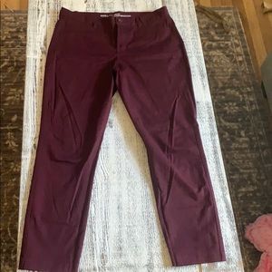 Gap slim city khakis